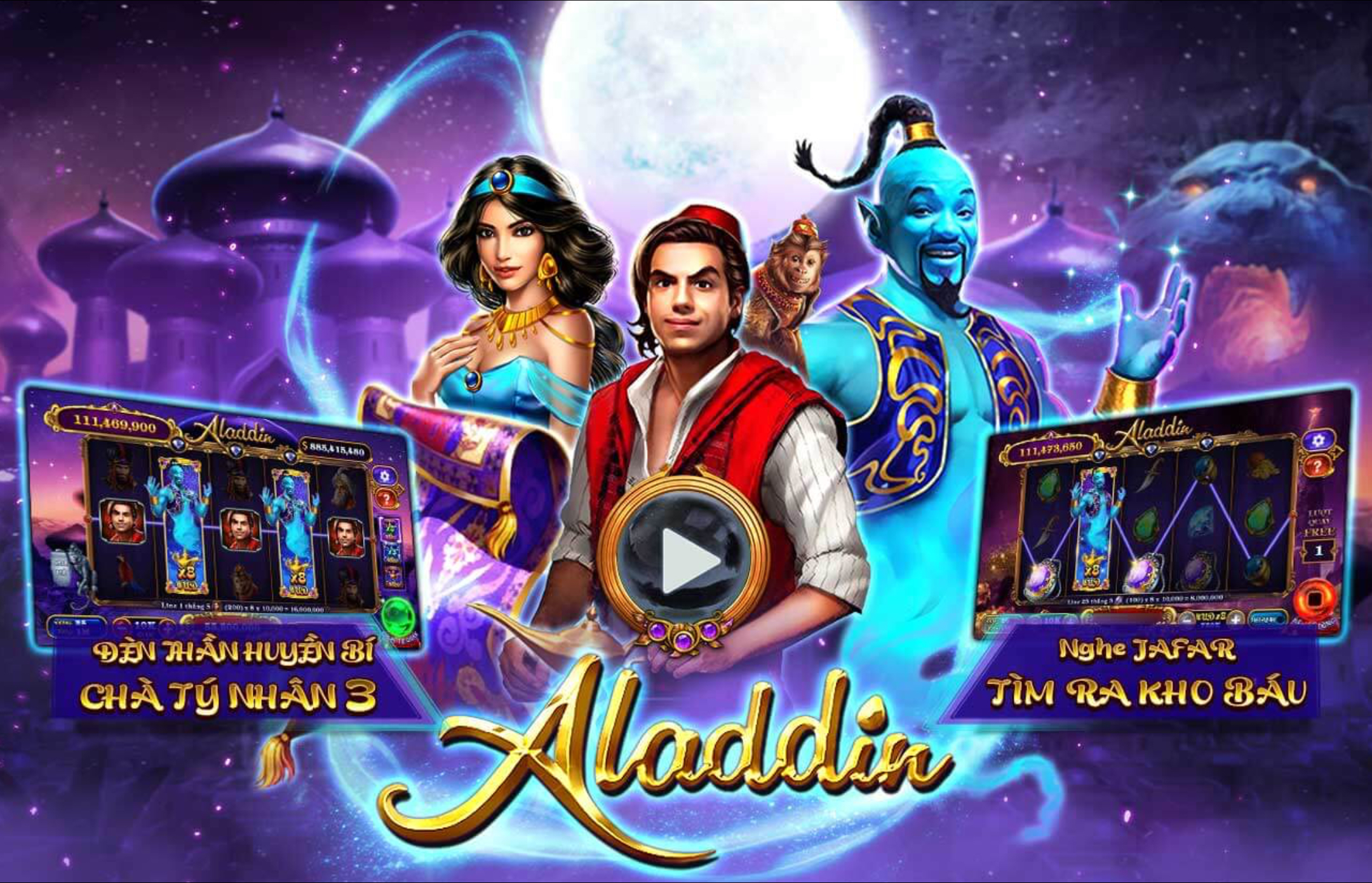 Aladdin là một game đầy hấp dẫn tại nhà cái May88 vip