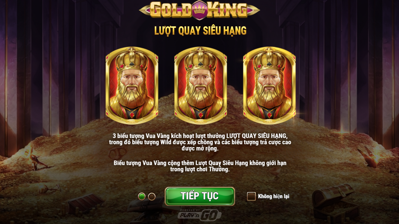 Gold King với sức dẫn của hàng loạt tựa game nổ hũ nổi bật hiện nay